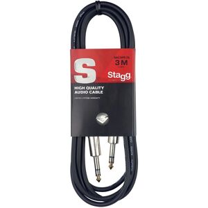 Stagg SAC3PS DL - 3m Symmetrische stereo kabel Stagg SAC3PS DL - 3m Symmetrische stereo kabel