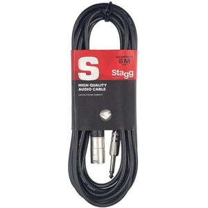 Stagg SAC6PXM DL - 6m Mono Jack to XLR Cable Stagg SAC6PXM DL - 6m Mono Jack to XLR Cable
