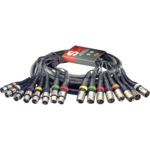 Stagg SML5/8XF8XM E Cable - High-Quality 8-Channel XLR Cable Stagg SML5/8XF8XM E Cable - High-Quality 8-Channel XLR Cable