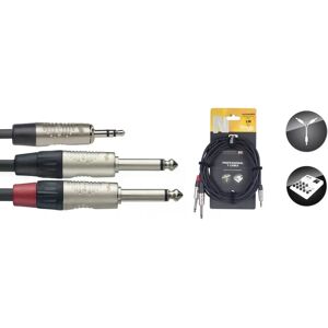 Stagg NYC1 MPS2PR - Mini-jack kabel i akcesoria Stagg NYC1 MPS2PR - Mini-jack kabel i akcesoria
