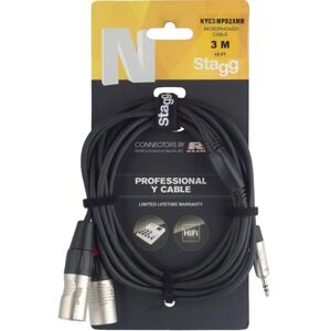 Stagg Minibuchse - 2 XLR NYC3 / MPS2XMR - Cable accessories Stagg Minibuchse - 2 XLR NYC3 / MPS2XMR - Cable accessories