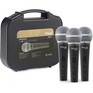 Stagg Microphones SDM50-3 Microphone - Voice & Instruments - Cardioid - 50Hz-15kHz Stagg Microphones SDM50-3 Microphone - Voice & Instruments - Cardioid - 50Hz-15kHz
