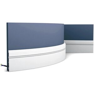 Orac Decor LUXXUS SX105F White Flexible Moulding - Skirting Orac Decor LUXXUS SX105F White Flexible Moulding - Skirting