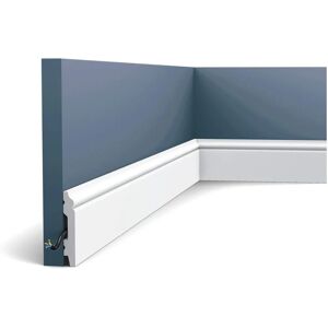 Orac Decor Modèle SX165 Plinthe blanche classique et flexible - Plinthe - Publicité Orac Decor Modèle SX165 Plinthe blanche classique et flexible - Plinthe - Publicité