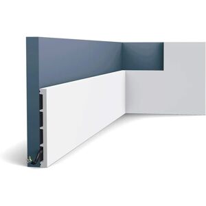 Orac Decor Axxent Sx168 Square Multi-Functional Wall Molding - Baseboard Orac Decor Axxent Sx168 Square Multi-Functional Wall Molding - Baseboard