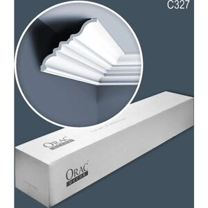 Orac Decor 8 x Crown mouldings LUXXUS Purotouch white pre-primed - Cornice moulding Orac Decor 8 x Crown mouldings LUXXUS Purotouch white pre-primed - Cornice moulding