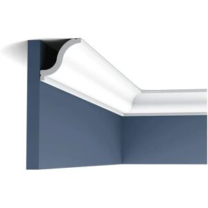 Orac Decor AXXENT Corniche - Blanc - Léger - Durable - 200cm - Publicité Orac Decor AXXENT Corniche - Blanc - Léger - Durable - 200cm - Publicité
