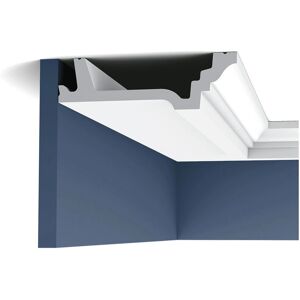 Orac Decor White LUXXUS Cornice Moulding - Lightweight, Stable, 200cm Orac Decor White LUXXUS Cornice Moulding - Lightweight, Stable, 200cm