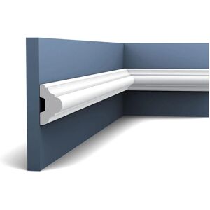 Orac P4020 Moldura de Pared - Clásico 2m Blanco Orac P4020 Moldura de Pared - Clásico 2m Blanco