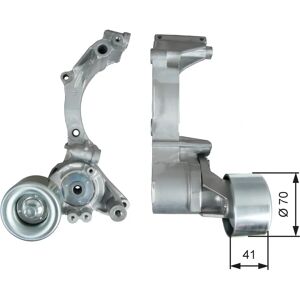 Gates T39296 V-rengas jännityspainin - Toyota Land Cruiser Prado 70 SUV varten Gates T39296 V-rengas jännityspainin - Toyota Land Cruiser Prado 70 SUV varten
