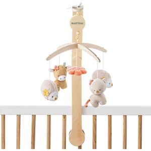 Nattou Babymobiel - Muziekmobiel met Pluchen Dieren Nattou Babymobiel - Muziekmobiel met Pluchen Dieren