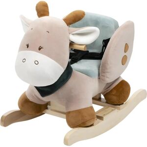 Nattou Luna Giraffe Rocker - Baby Rocking Toy - Brown & Gray Nattou Luna Giraffe Rocker - Baby Rocking Toy - Brown & Gray
