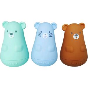 Brinquedos de banho Nattou - Silicone macio, sem BPA, +12M Brinquedos de banho Nattou - Silicone macio, sem BPA, +12M