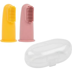 Escova de Dentes para Bebês Nattou - Pack de 2 - Silicone Macio - A partir de 6 meses Escova de Dentes para Bebês Nattou - Pack de 2 - Silicone Macio - A partir de 6 meses