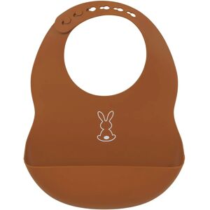 Nattou Babador para Bebés - Silicone, Terracota - Babadores para bebês Nattou Babador para Bebés - Silicone, Terracota - Babadores para bebês