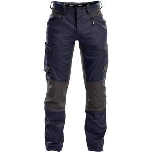 Pantalon de Travail DASSY HELIX - Stretch, Bleu Nuit/Gris Anthracite - Publicité Pantalon de Travail DASSY HELIX - Stretch, Bleu Nuit/Gris Anthracite - Publicité