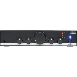 Amplificateur audio noir Audac COM108 Amplificateur audio noir Audac COM108
