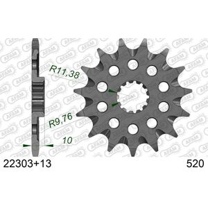 AFAM Steel Standard Front Sprocket - 520 - Unisex - High Quality AFAM Steel Standard Front Sprocket - 520 - Unisex - High Quality