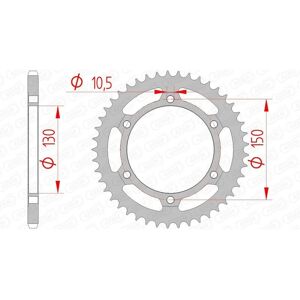 AFAM Steel Standard Rear Sprocket - 520 Chain - Durable Motorcycle Part AFAM Steel Standard Rear Sprocket - 520 Chain - Durable Motorcycle Part