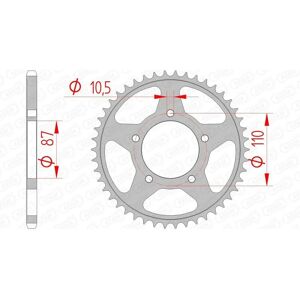 Piñón trasero de acero AFAM 14405 - 520 - Unisex - Componente de moto Piñón trasero de acero AFAM 14405 - 520 - Unisex - Componente de moto