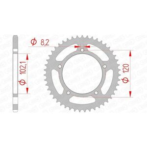 Corona de la moto AFAM - 420 para Aprilia RS Corona de la moto AFAM - 420 para Aprilia RS
