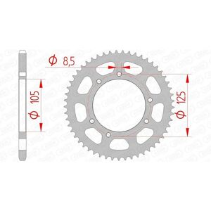 AFAM Steel Model 47103 Rear Sprocket - Motorcycle Part AFAM Steel Model 47103 Rear Sprocket - Motorcycle Part