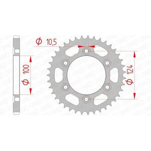Corona trasera de acero AFAM 525 38 dientes - Engranaje para moto Corona trasera de acero AFAM 525 38 dientes - Engranaje para moto