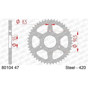 AFAM Stahl 47 Zähne Kettenrad für Rieju RS2 - 420 Kette AFAM Stahl 47 Zähne Kettenrad für Rieju RS2 - 420 Kette
