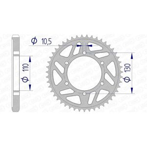 Piñón de aluminio AFAM - 13813 - Ligero, anodizado duro - Fuera de carretera y carreras Piñón de aluminio AFAM - 13813 - Ligero, anodizado duro - Fuera de carretera y carreras