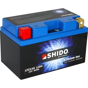 Batterie moto lithium Shido LTZ14S - 12V, 4.5Ah Batterie moto lithium Shido LTZ14S - 12V, 4.5Ah