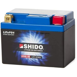 Shido Lithium-Ion Batterie LTX5L-BS - Hochleistungs Motorrad Batterie Shido Lithium-Ion Batterie LTX5L-BS - Hochleistungs Motorrad Batterie