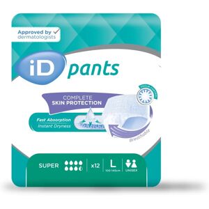 ID Expert Pants L Super - Inkontinenční kalhoty, diskrétní a absorbující ID Expert Pants L Super - Inkontinenční kalhoty, diskrétní a absorbující