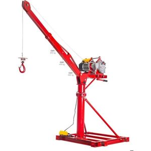 Grue mobile MW Tools BK500 - Rotation 360°, 500kg - Publicité Grue mobile MW Tools BK500 - Rotation 360°, 500kg - Publicité