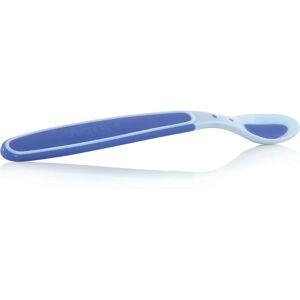 Cuillères pour bébé Nuby bleues - Sensibles à la température - Pack de 3 Cuillères pour bébé Nuby bleues - Sensibles à la température - Pack de 3
