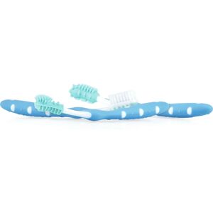 Ensemble de Brosses à Dents Nuby Bleu - Soins bucco-dentaires bébé - Publicité Ensemble de Brosses à Dents Nuby Bleu - Soins bucco-dentaires bébé - Publicité