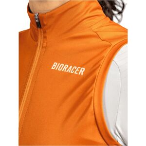 Chaleco de ciclismo naranja Bioracer Icon a prueba de viento - XS Chaleco de ciclismo naranja Bioracer Icon a prueba de viento - XS