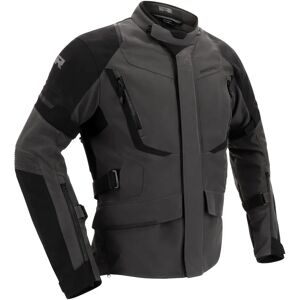 Richa Cyclone 2 Gore-Tex vanntett motorsykkel textilejakke - Svart-Grå Richa Cyclone 2 Gore-Tex vanntett motorsykkel textilejakke - Svart-Grå