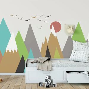 AMBIANCE STICKERS Scandinavian Mountain Wall Sticker - 120x180cm AMBIANCE STICKERS Scandinavian Mountain Wall Sticker - 120x180cm