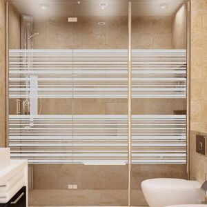 AMBIANCE STICKER Window Sticker Horizontal Lines 55x100cm AMBIANCE STICKER Window Sticker Horizontal Lines 55x100cm