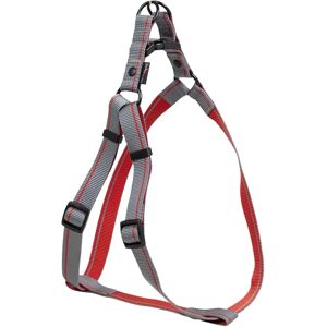 Jack and Vanilla Dog Harness - Gray / Red - Adjustable L Jack and Vanilla Dog Harness - Gray / Red - Adjustable L