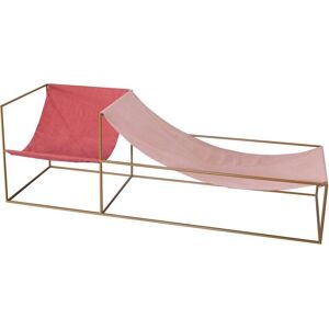 Valerie Objects - Duo Seat - Rouge - Lin - Armchair - Publicité Valerie Objects - Duo Seat - Rouge - Lin - Armchair - Publicité