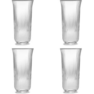 Serax Inku Highball Glas - Klar - Sæt med 4 Serax Inku Highball Glas - Klar - Sæt med 4