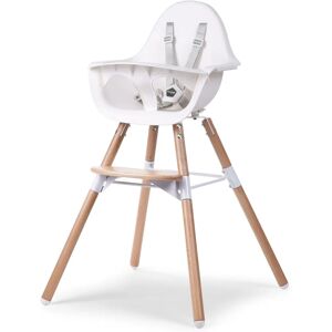 Childhome Evolu Hochstuhl weiss + Newborn Set blanc Childhome Evolu Hochstuhl weiss + Newborn Set blanc