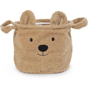 Childhome Kosz na zabawki z misiem - 25x20x20cm Childhome Kosz na zabawki z misiem - 25x20x20cm