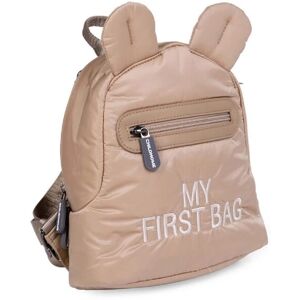 Childhome Sac à dos beige matelassé My First Bag - Sac à dos enfant - Publicité Childhome Sac à dos beige matelassé My First Bag - Sac à dos enfant - Publicité
