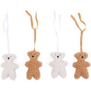 Jouets pour gym bébé Childhome Teddy - Lot de 4 - Publicité Jouets pour gym bébé Childhome Teddy - Lot de 4 - Publicité