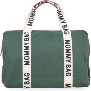 Childhome Zelená Taška pro Maminku z Plátna - Kojenecká Taška - Stylová & Odolná proti Vodě Childhome Zelená Taška pro Maminku z Plátna - Kojenecká Taška - Stylová & Odolná proti Vodě