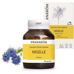 Capsules de Nigelle Pranarôm - Véganes - 60 capsules Capsules de Nigelle Pranarôm - Véganes - 60 capsules