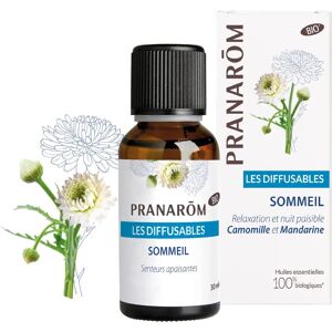 Huile de diffusion relaxante Pranarôm - Camomille et Mandarine Bio - 30ml Huile de diffusion relaxante Pranarôm - Camomille et Mandarine Bio - 30ml