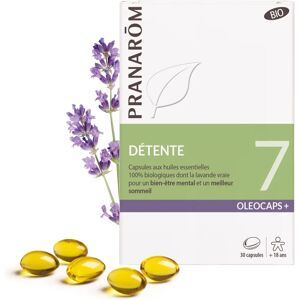 Pranarôm Brand: Oléocaps 7 - Anti-stress & Sleep Support Pranarôm Brand: Oléocaps 7 - Anti-stress & Sleep Support